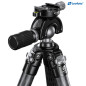 SA-324C+MH-40S CNC tripod, Hard anodize SA-324C+MH-40S CNC tripod, Hard anodize