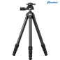 SA-324C+MH-40S CNC tripod, Hard anodize SA-324C+MH-40S CNC tripod, Hard anodize