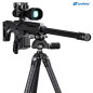 SA-324C+MH-40S CNC tripod, Hard anodize SA-324C+MH-40S CNC tripod, Hard anodize