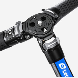 LSR-324C LH-40 CNC tripod with leveling base and panning clamp