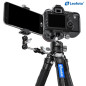 LSR-284C+LH-30 CNC tripod with leveling base and panning clamp LSR-284C+LH-30 CNC tripod with leveling base and panning clamp