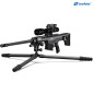 SA-324CL+MK-40+GS-3 CNC tripod, Hard anodize SA-324CL+MK-40+GS-3 CNC tripod, Hard anodize