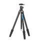 LY-224C+LH-25(Black) CNC tripod