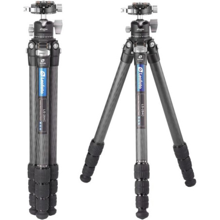 LS-284C PRO+ LH-30R CNC carbon fiber tripod 28mm