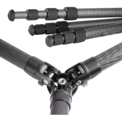 LS-284C PRO  LH-30R CNC carbon fiber tripod 28mm