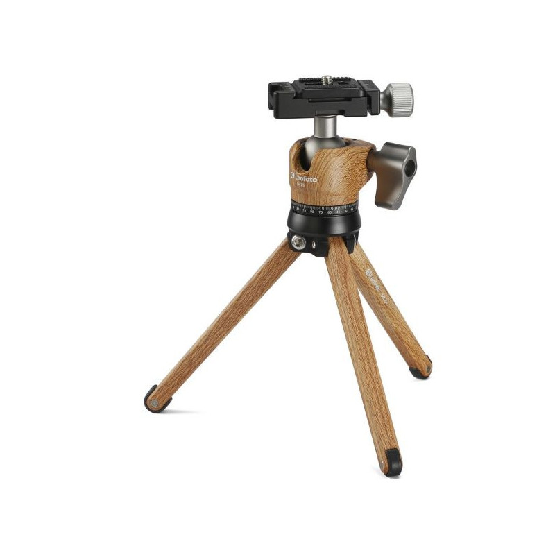 Pocket Mini Tripod MT-01 + Ballhead LH-25 Wood