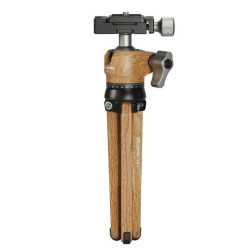 Pocket Mini Tripod MT-01   Ballhead LH-25 Wood