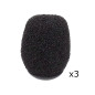 WS HS1 B - Pop filter noirs pour microphone serre tête(conditionné par 3)