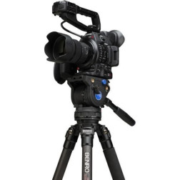 C373FBV6H S3 Carbon Single Tube Video Tripod kit