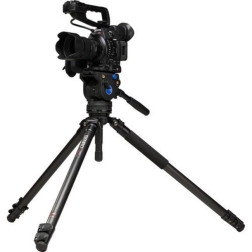 C373FBV6H S3 Carbon Single Tube Video Tripod kit