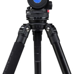 C373FBV6H S3 Carbon Single Tube Video Tripod kit