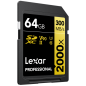 SD Pro Gold Series UHS-II 2000x 64GB V90