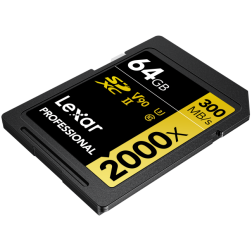 SD Pro Gold Series UHS-II 2000x 64GB V90