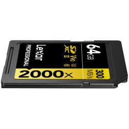 SD Pro Gold Series UHS-II 2000x 64GB V90