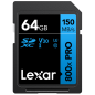 SDXC 800x PRO Blue Series 64GB UHS-1 V30 - Read 150MB/s SDXC 800x PRO Blue Series 64GB UHS-1 V30 - Read 150MB/s