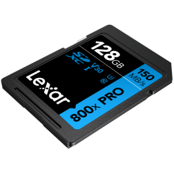 SDXC 800x PRO Blue Series 128GB UHS-1 V30 - Read 150MB s