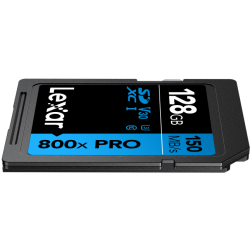 SDXC 800x PRO Blue Series 128GB UHS-1 V30 - Read 150MB s