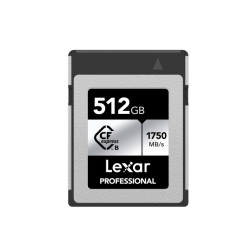 CFexpress PRO Type B Silver series 512GB - R1750 W1300MB s