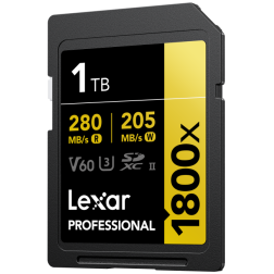 SD Pro Gold Series UHS-II 1800x 1TB V60