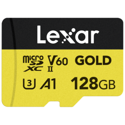 microSDXC Gold Series UHS-II 128GB V60