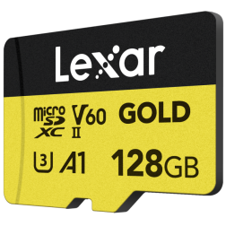 microSDXC Gold Series UHS-II 128GB V60