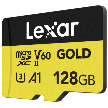 microSDXC Gold Series UHS-II 128GB V60