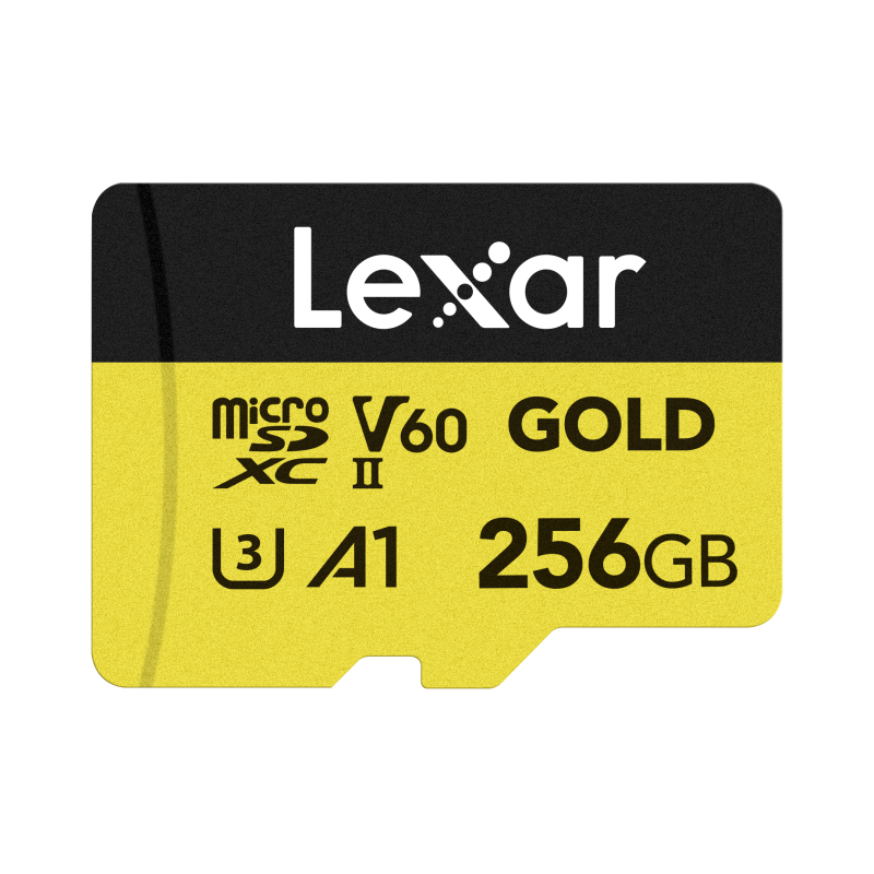 microSDXC Gold Series UHS-II 256GB V60