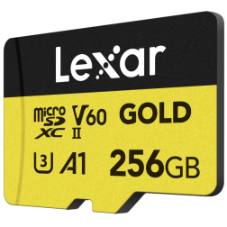 microSDXC Gold Series UHS-II 256GB V60