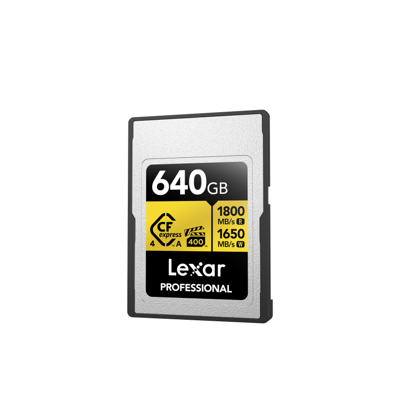 CFexpress PRO Type A Gold 4.0 Series 640GB R1800/W1650MB/s - VPG400