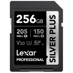 SD Silver Plus UHS-1 256GB V30 R205 W150MB s