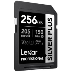 SD Silver Plus UHS-1 256GB V30 R205 W150MB s