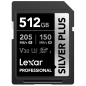 SD Silver Plus UHS-1 512GB V30 R205/W150MB/s SD Silver Plus UHS-1 512GB V30 R205/W150MB/s