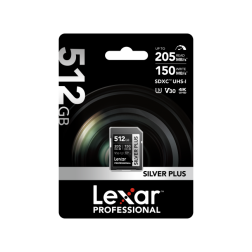SD Silver Plus UHS-1 512GB V30 R205/W150MB/s