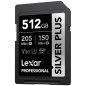 SD Silver Plus UHS-1 512GB V30 R205/W150MB/s SD Silver Plus UHS-1 512GB V30 R205/W150MB/s