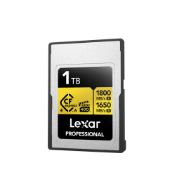 CFexpress PRO Type A Gold 4.0 Series 1TB R1800 W1650MB s - VPG400