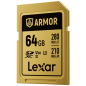 SDXC Pro Gold Series ARMOR UHS-II 64GB V60 IP68 Stainless Steel R280/W210MB/s SDXC Pro Gold Series ARMOR UHS-II 64GB V60 IP68 Stainless Steel R280/W210MB/s