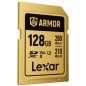 SDXC Pro Gold Series ARMOR UHS-II 128GB V60 IP68 Stainless Steel R280/W210MB/s