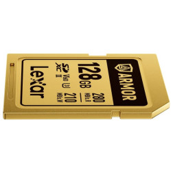 SDXC Pro Gold Series ARMOR UHS-II 128GB V60 IP68 Stainless Steel R280 W210MB s