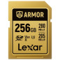 SDXC Pro Gold Series ARMOR UHS-II 256GB V60 IP68 Stainless Steel R280/W205MB/s