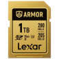SDXC Pro Gold Series ARMOR UHS-II 1TB V60 IP68 Stainless Steel R280/W205MB/s SDXC Pro Gold Series ARMOR UHS-II 1TB V60 IP68 Stainless Steel R280/W205MB/s