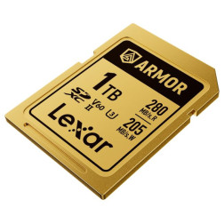 SDXC Pro Gold Series ARMOR UHS-II 1TB V60 IP68 Stainless Steel R280 W205MB s