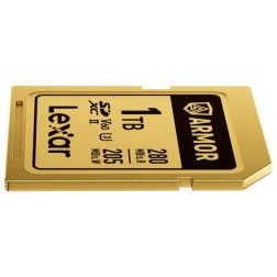 SDXC Pro Gold Series ARMOR UHS-II 1TB V60 IP68 Stainless Steel R280 W205MB s