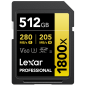 SD Pro Gold Series UHS-II 1800x 512GB V60