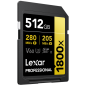 SD Pro Gold Series UHS-II 1800x 512GB V60