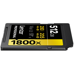 SD Pro Gold Series UHS-II 1800x 512GB V60