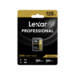 SD Pro Gold Series UHS-II 2000x 128GB V90