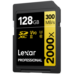 SD Pro Gold Series UHS-II 2000x 128GB V90