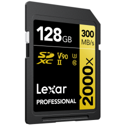 SD Pro Gold Series UHS-II 2000x 128GB V90