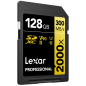 SD Pro Gold Series UHS-II 2000x 128GB V90