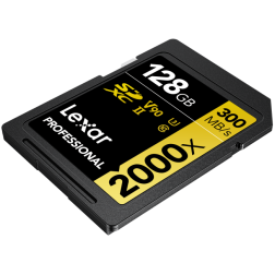 SD Pro Gold Series UHS-II 2000x 128GB V90